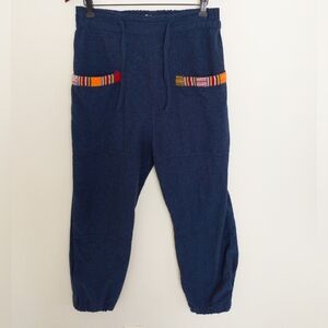 Mantra Vogue Boho Pants High Rise Navy Size 30